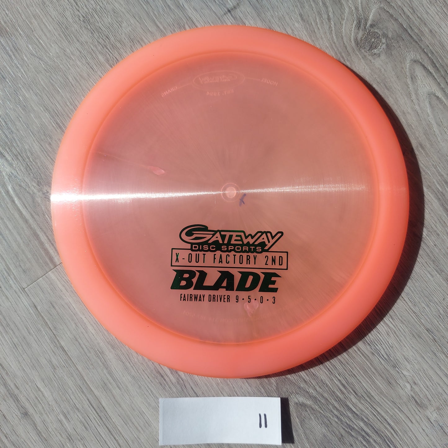 Blade Fairway Driver - Base (1) / Premium (2)- Gateway Underground X-out Factory 2nd - Gateway Discs