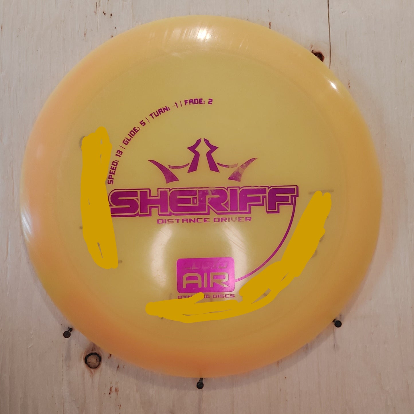 Sheriff Distance Driver - Lucid Air - Dynamic Discs